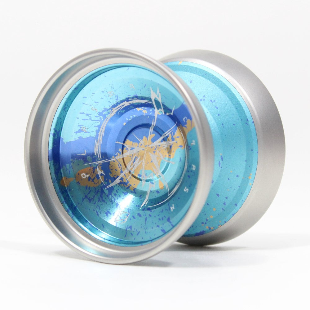 C3yoyodesign Plasma Crash Yo-Yo - Bi-Metal Wide Profile YoYo — view 3