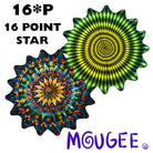 Mougee 16*P Flow Star - 27" Diameter - 16 Point Flow Star - AIR 12.5oz CLASSIC 15.5oz BEAST 3lbs