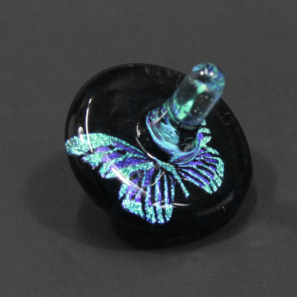 LKGLASS (TopCoinGlass) Spin Top - Hand Spun Glass Spin Tops! — view 6