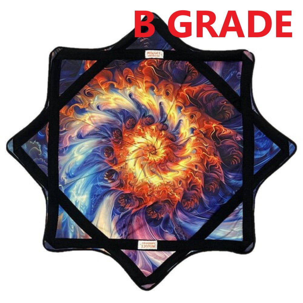 B GRADE - Mougee Star Midway- 24" Diameter -Not too big, Not too small - Just right- SLIGHTLY IRREGULAR — view 2