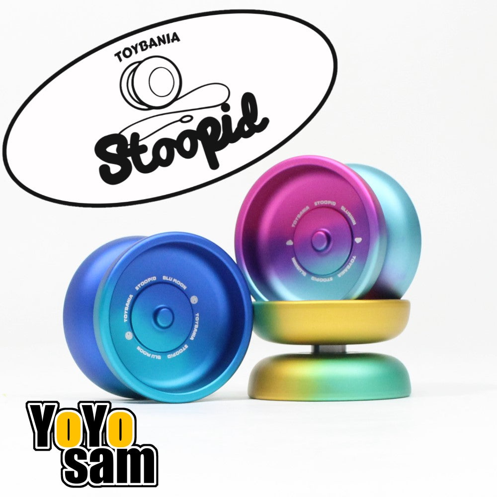 Toybania Stoopid Yo-Yo - High Walled Responsive Aluminum YoYo