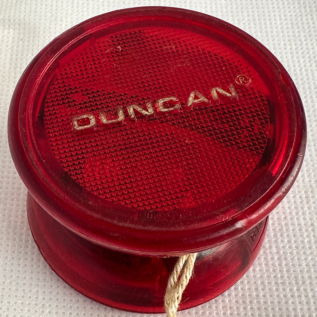 Vintage Duncan Satellite Light-Up Yo-Yo - 70s - Plastic - Good Condition Red