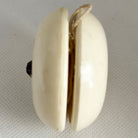 Vintage Duncan White cat Jewel Yo-Yo 80s Good Condition Amber eye — view 3