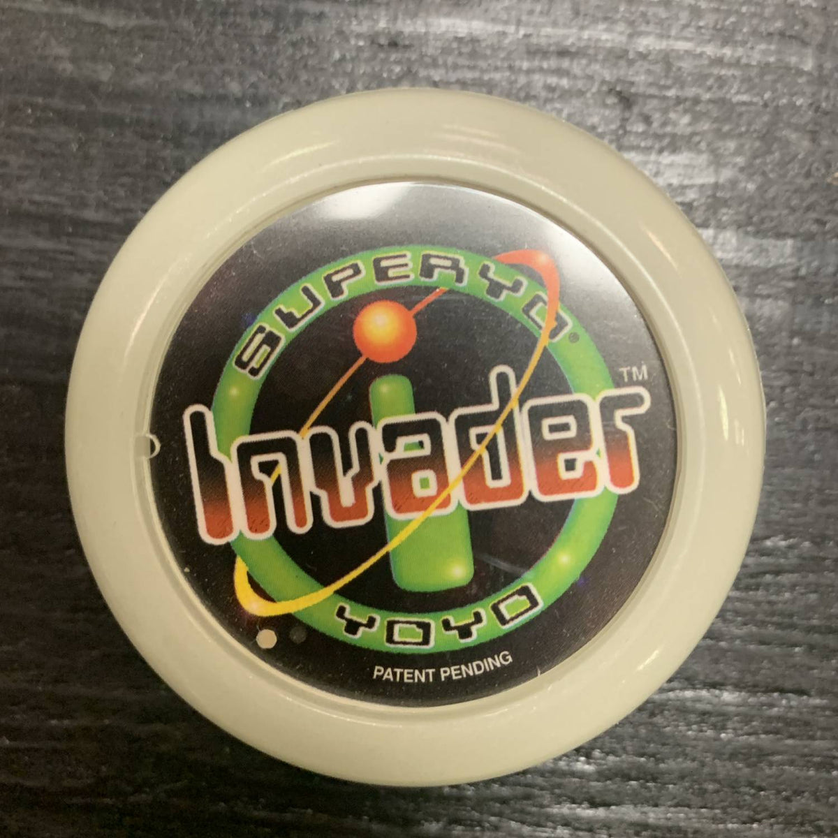 Vintage SuperYo Invader Yo-Yo Glow in the Dark Excellent Con.