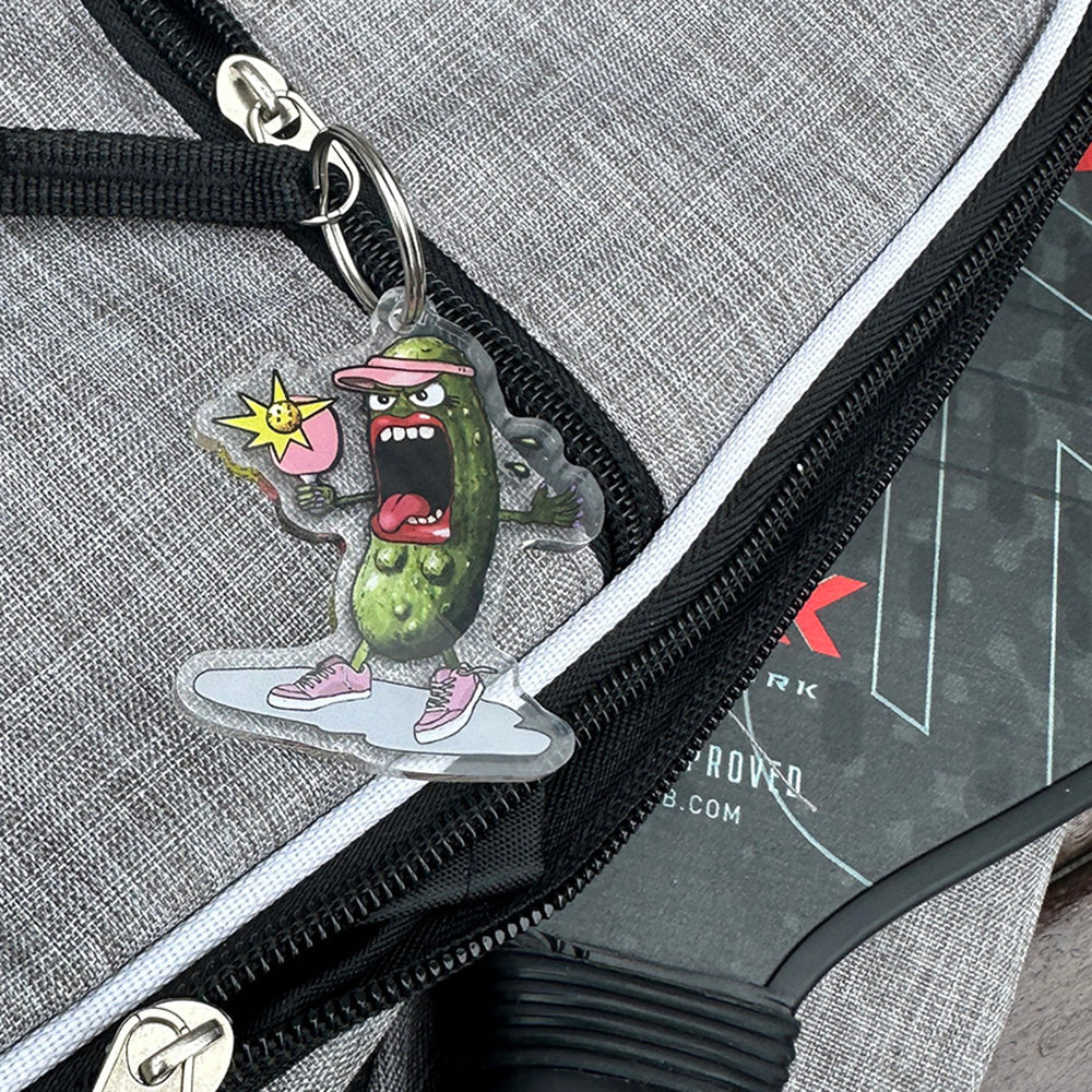 Pickle Monsters Pickleball Key Chains - Stylish Fun and Secure - Set of 2! — view 5