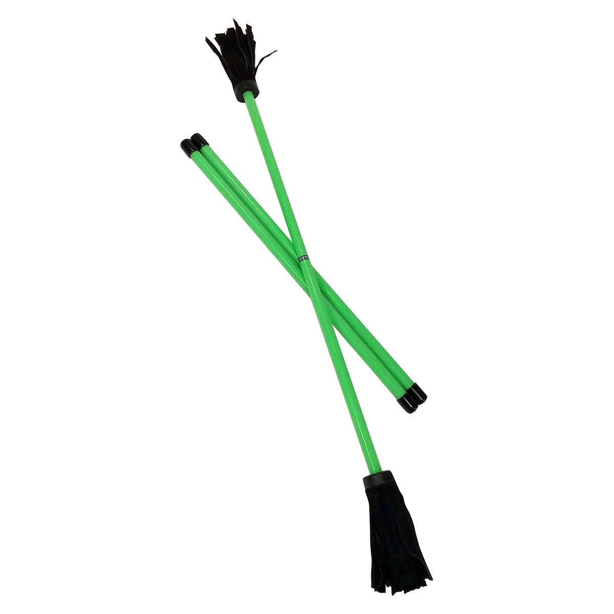 Z-Stix Professional Juggling Flower Sticks-Devil Sticks and 2 Hand Sticks, High Quality, Beginner Friendly - Neon Series —
