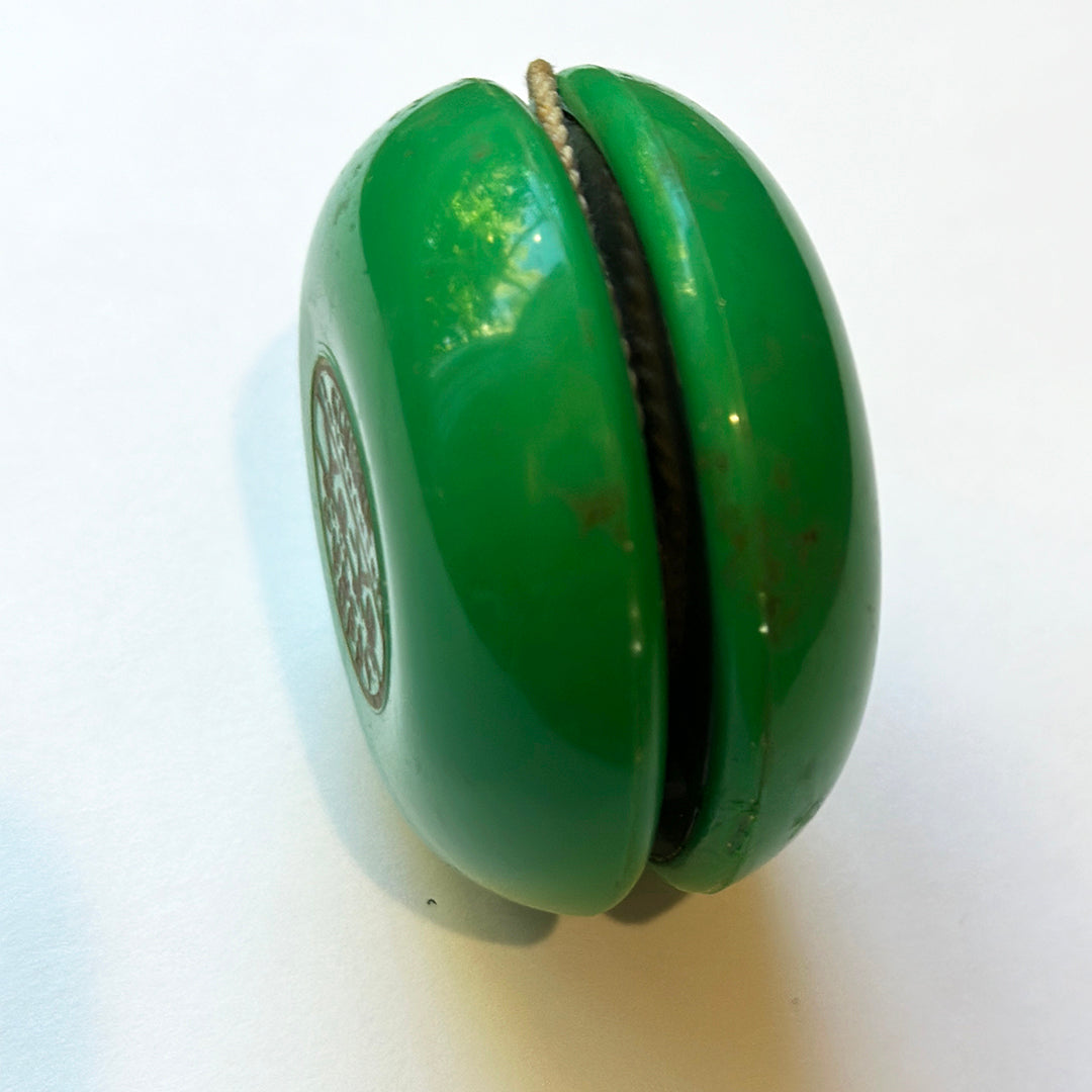 Vintage Duncan Plastic Tournament Yo-Yo Green 70s — view 4