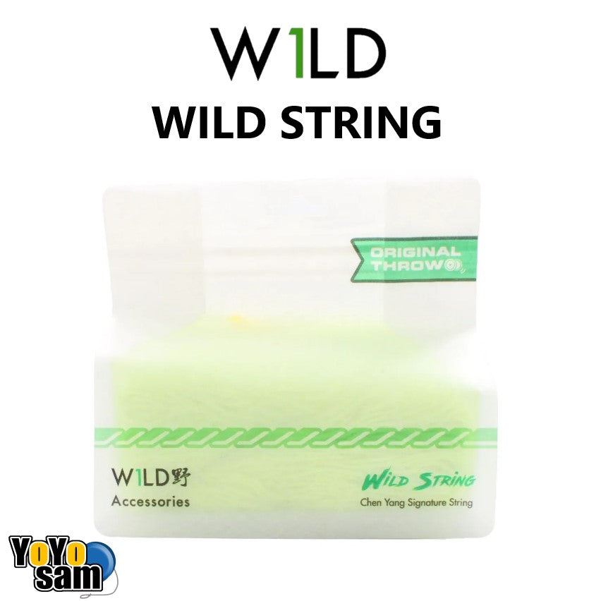 W1LD (Worldwide 1nnovative Leading Design) 100 Pack Fat Yo-Yo String - Chen Yang Signature YoYo String by Original Throw