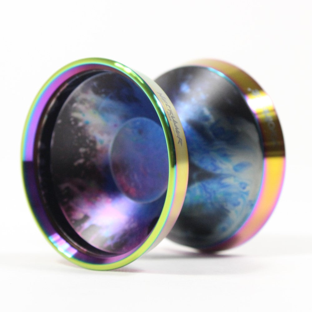 yoyofriends Netrunner Yo-Yo - Bi-Metal - 7075 Aluminum with Hollow Stainless Steel Rims YoYo — view 2