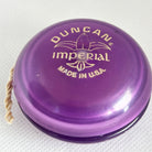 Vintage Duncan Fluer-de-lis Imperial Yo-Yo -Purple- Very Good Condition-Made in USA