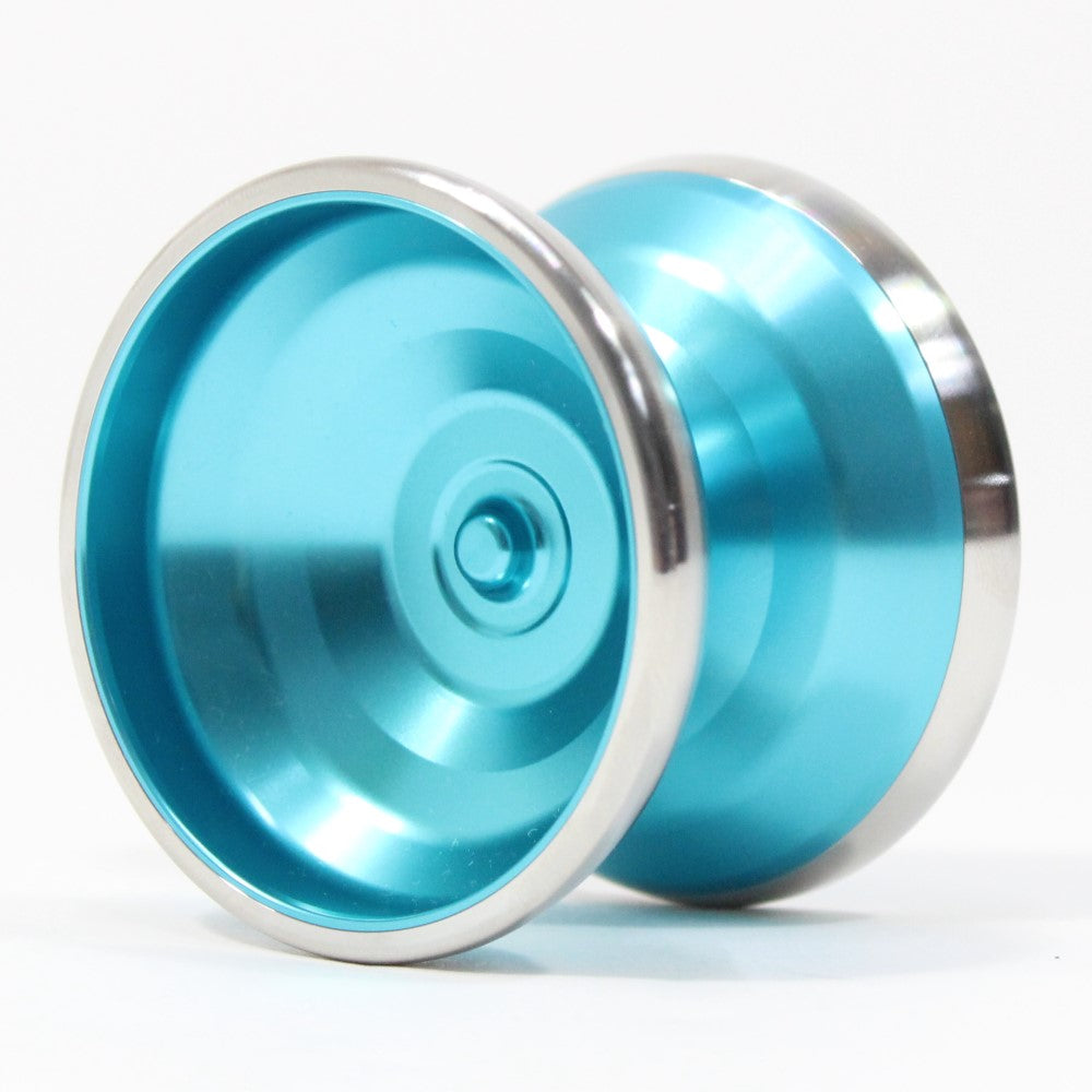 Turning Point Anubis II Yo-Yo - Bi-Metal YoYo - 6061 Aluminum with Stainless Steel Rims — view 3