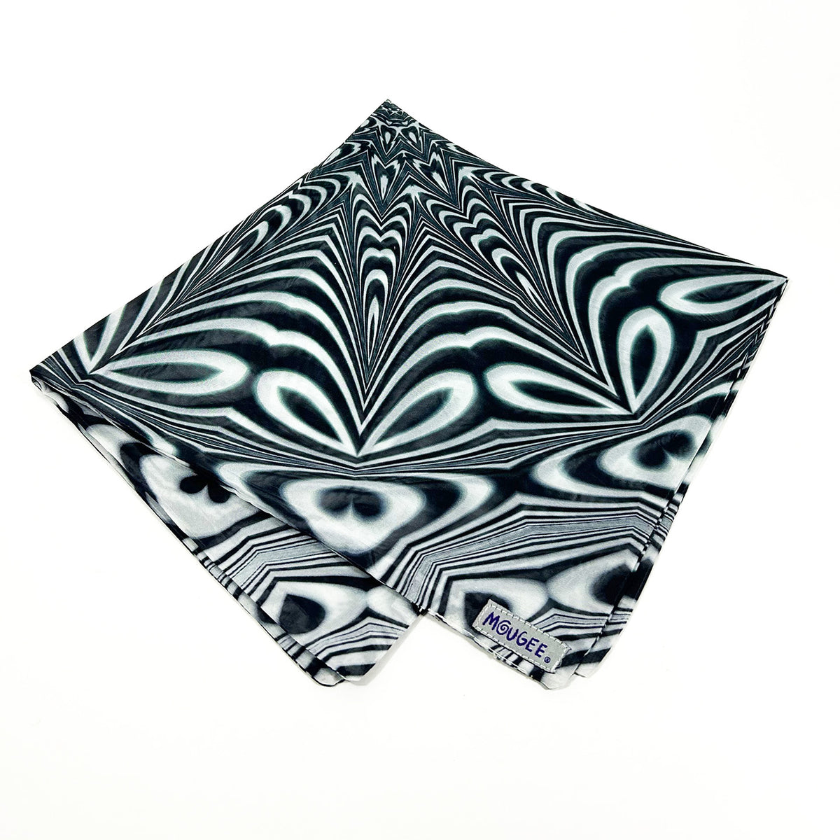 Mougee Head Scarf / Bandana in Fan favorite Mougee Designs- Two Sided Prints. — view 12