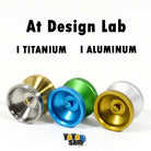 At Design Lab "I" Yo-Yo - Choose a Titanium or Aluminum YoYo