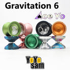Ace Yo Gravitation 6 Yo-Yo - Mono-Metal YoYo