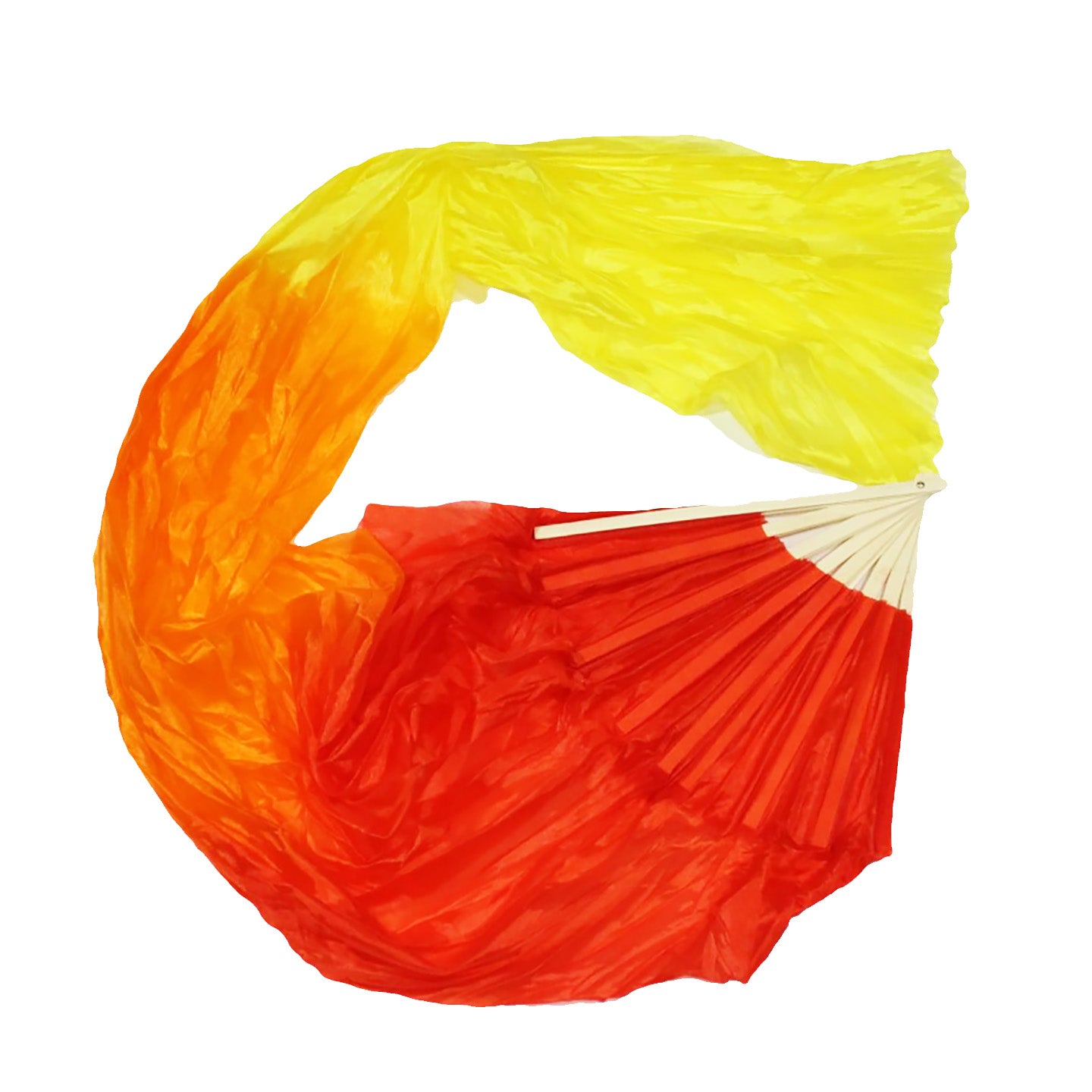 Mougee Silk Fan - For Dance, Festivals, or Just for Fun (Sold Individually) — view 6