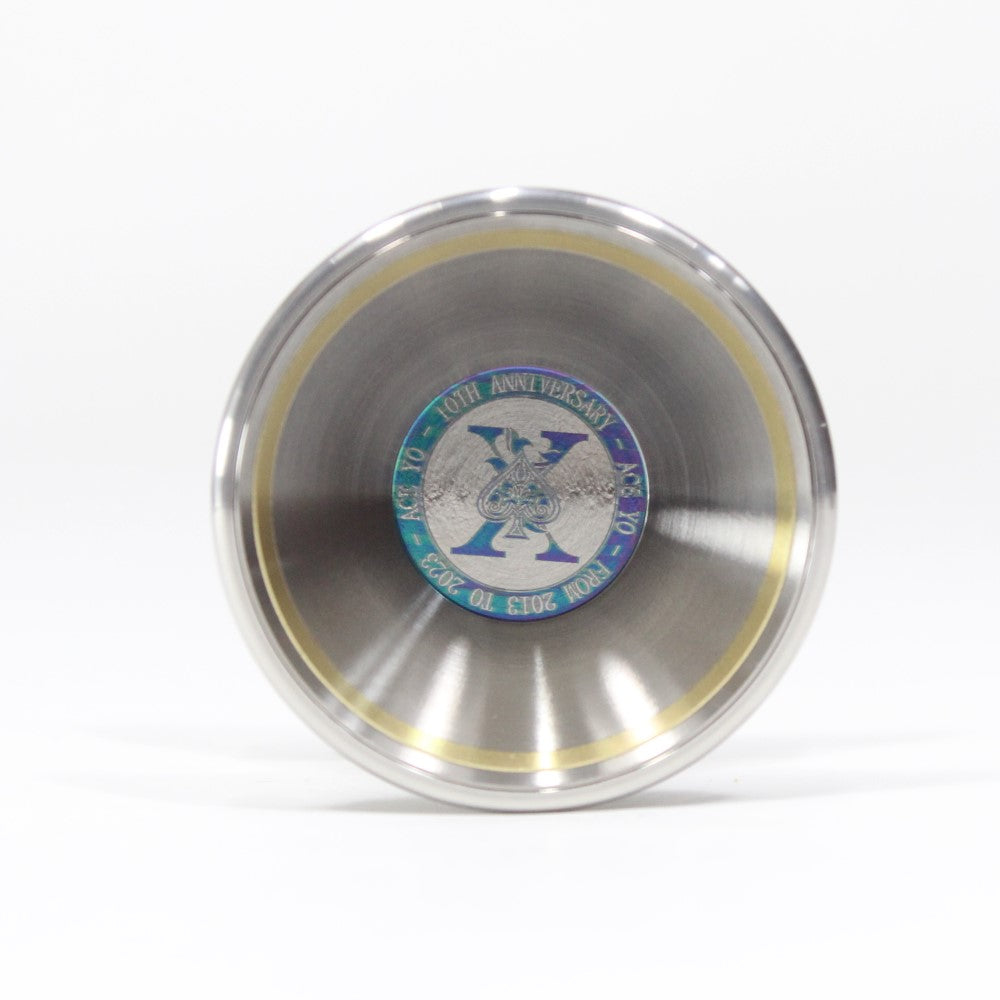 Ace Yo BTS X Yo-Yo - Born to Speed - Titanium with Stainless Steel & Aluminum Rings - Tri-Metal YoYo — view 3