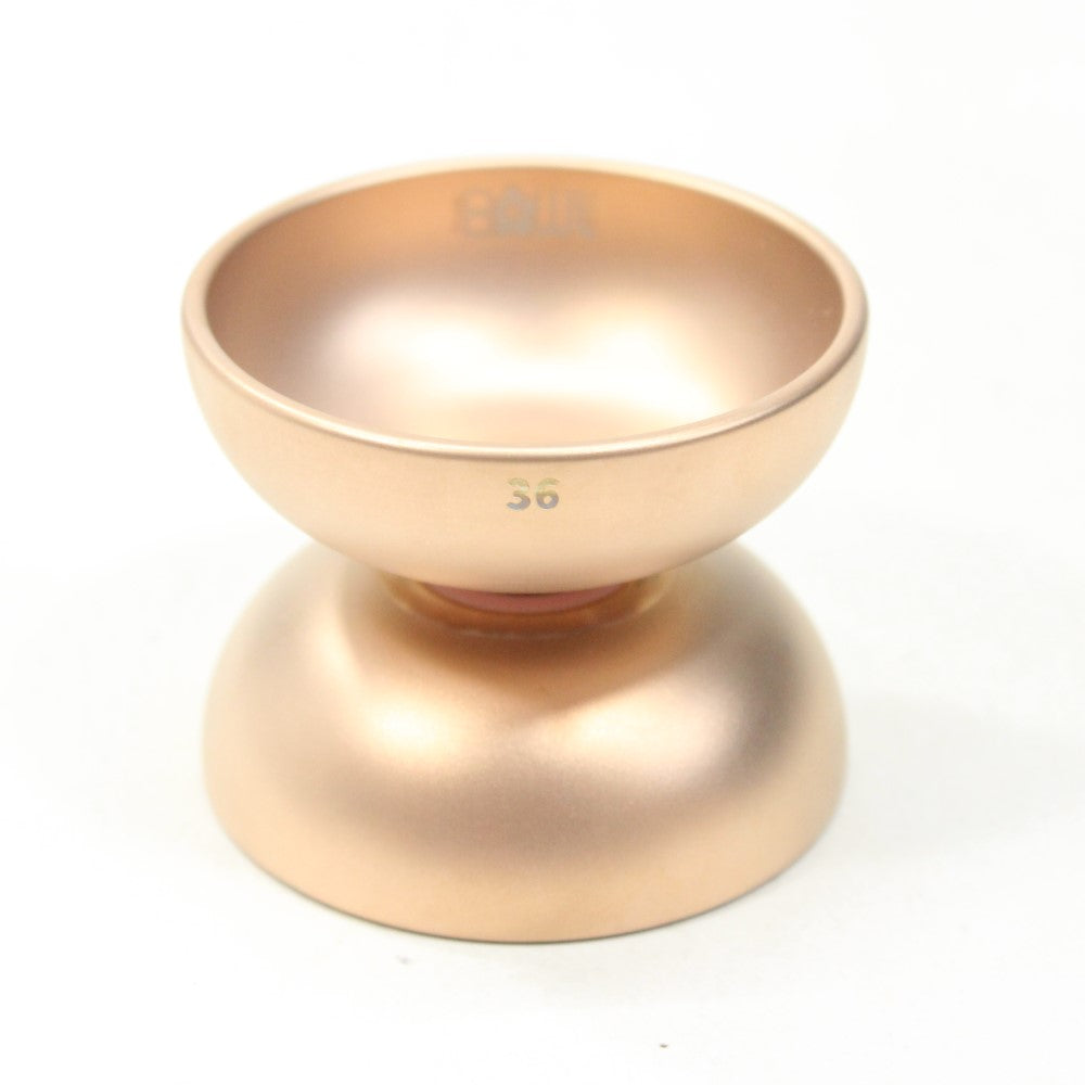 RSO Bowl Yo-Yo - 5th Anniversary Sakura Edition - Blasted Electroplated Titanium YoYo — view 3