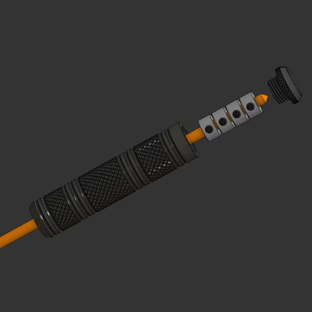 BustedKnuckles3D Mini Chucks - 3D Printed Skill Toy Begleri — view 2
