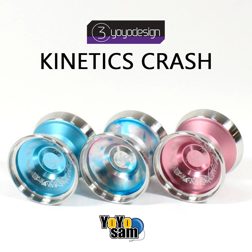 C3yoyodesign Kinetics Crash Yo-Yo - Bi-Metal - Tankiki Signature YoYo