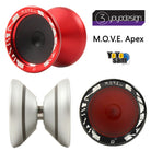 C3yoyodesign M.O.V.E. Apex Yo-Yo - Bi-Material Fingerspin YoYo