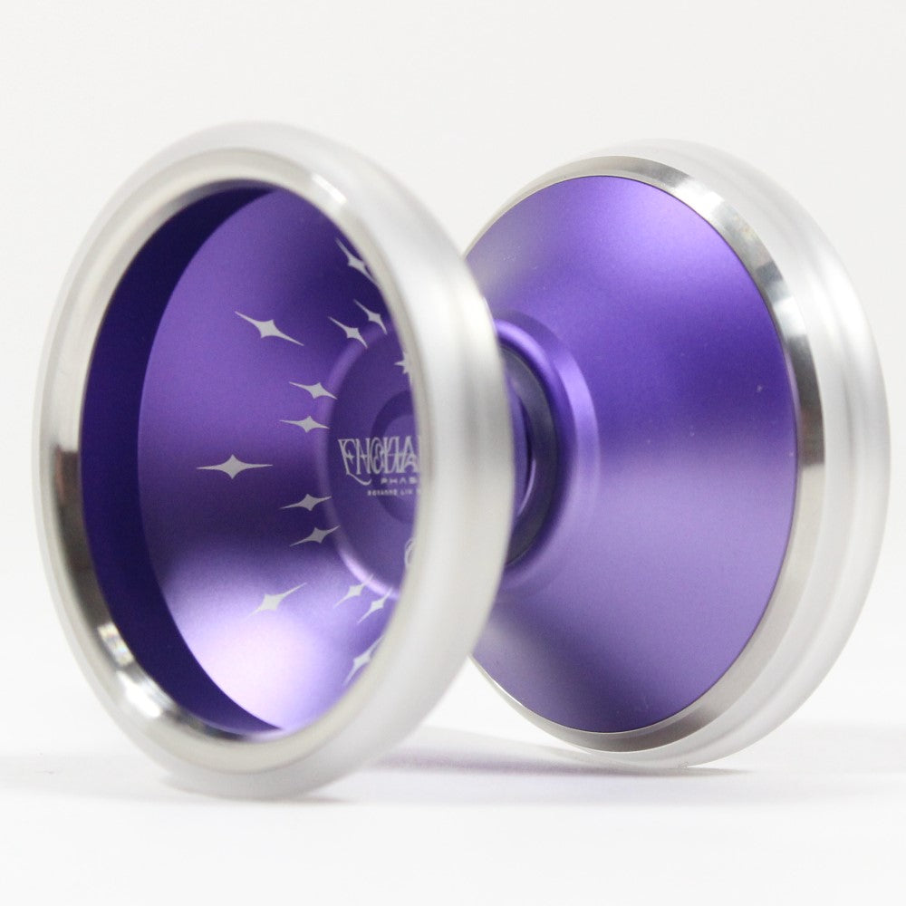 C3yoyodesign Enchanted Phase 1 Yo-Yo - Multi-Material - Liu Wan Jiang Signature YoYo — view 2
