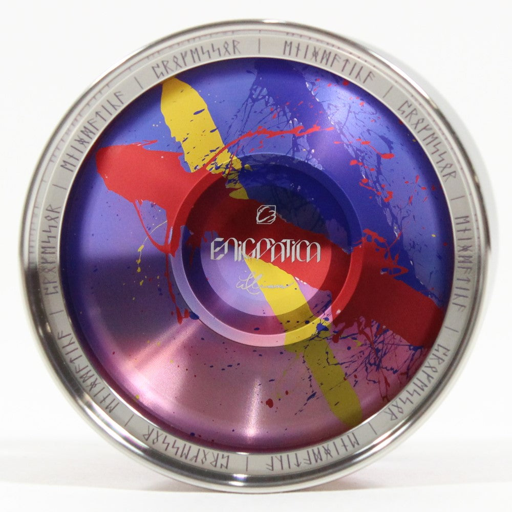 C3yoyodesign Enigimatica Yo-Yo - Bi-Metal - William Chow Signature YoYo — view 3