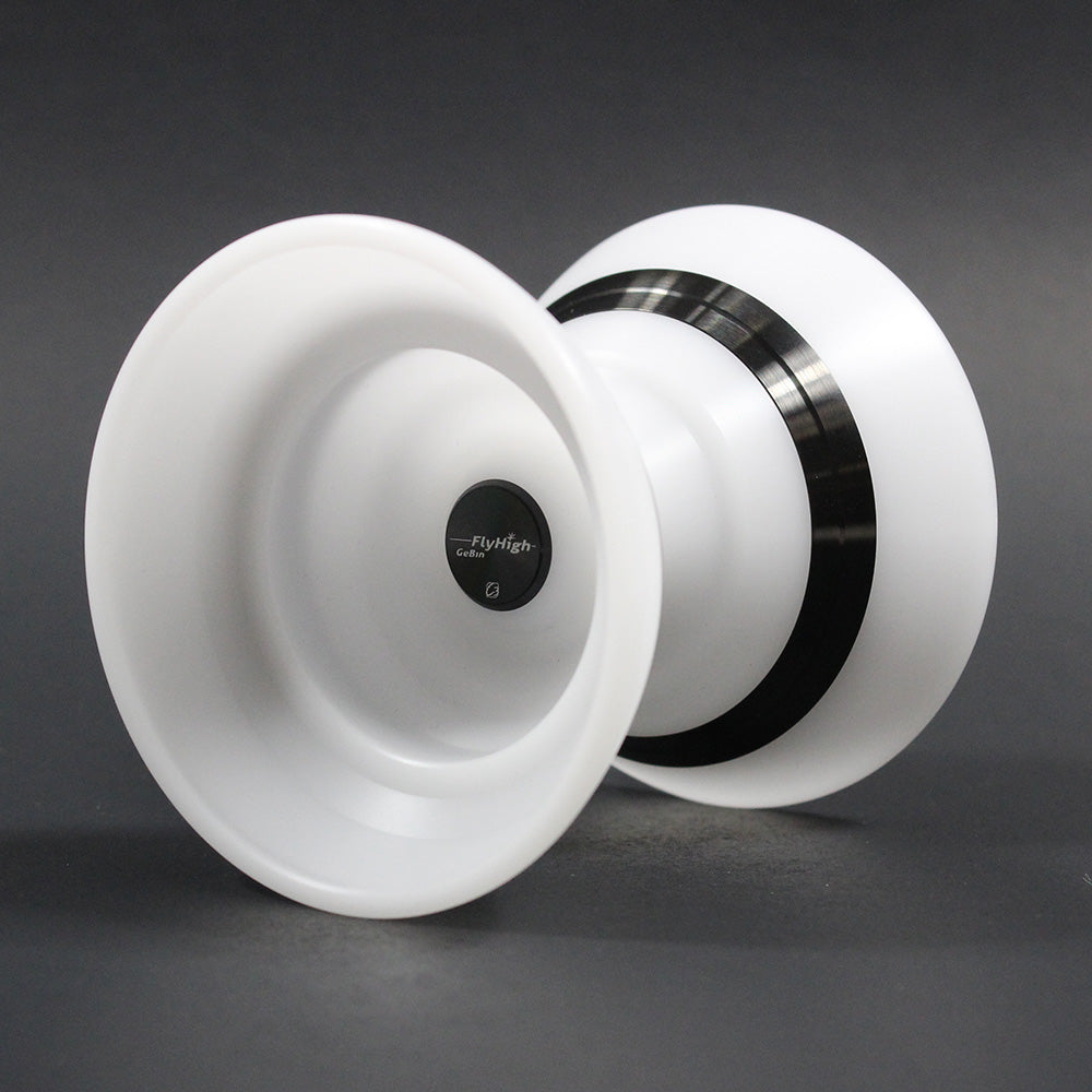 C3yoyodesign Fly High Yo-Yo - Multi-Material Off String YoYo - Ge Bin Signature — view 3