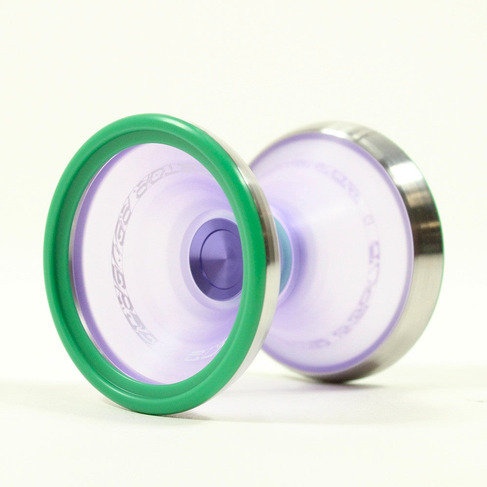 C3yoyodesign Super Scintillator Reverse Yo-Yo - 4-Material - Simpson Wong Signature YoYo — view 3