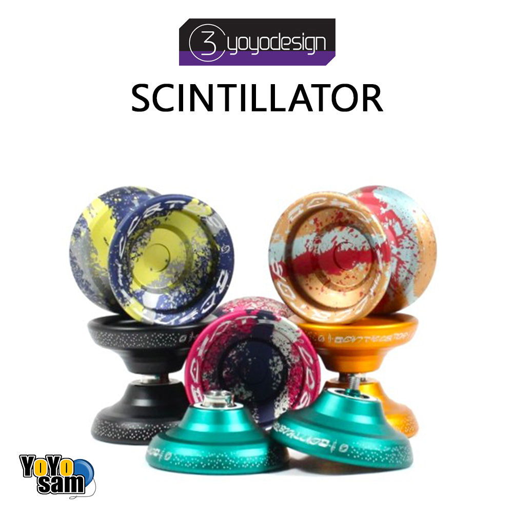 C3yoyodesign Scintillator Yo-Yo - Fingerspin - Simpson Wong Signature YoYo