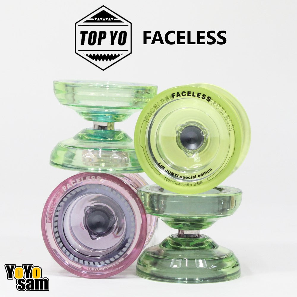 TOP YO x Expectmake Faceless Yo-Yo - PC Plastic Interchangeable Finger Spin YoYo