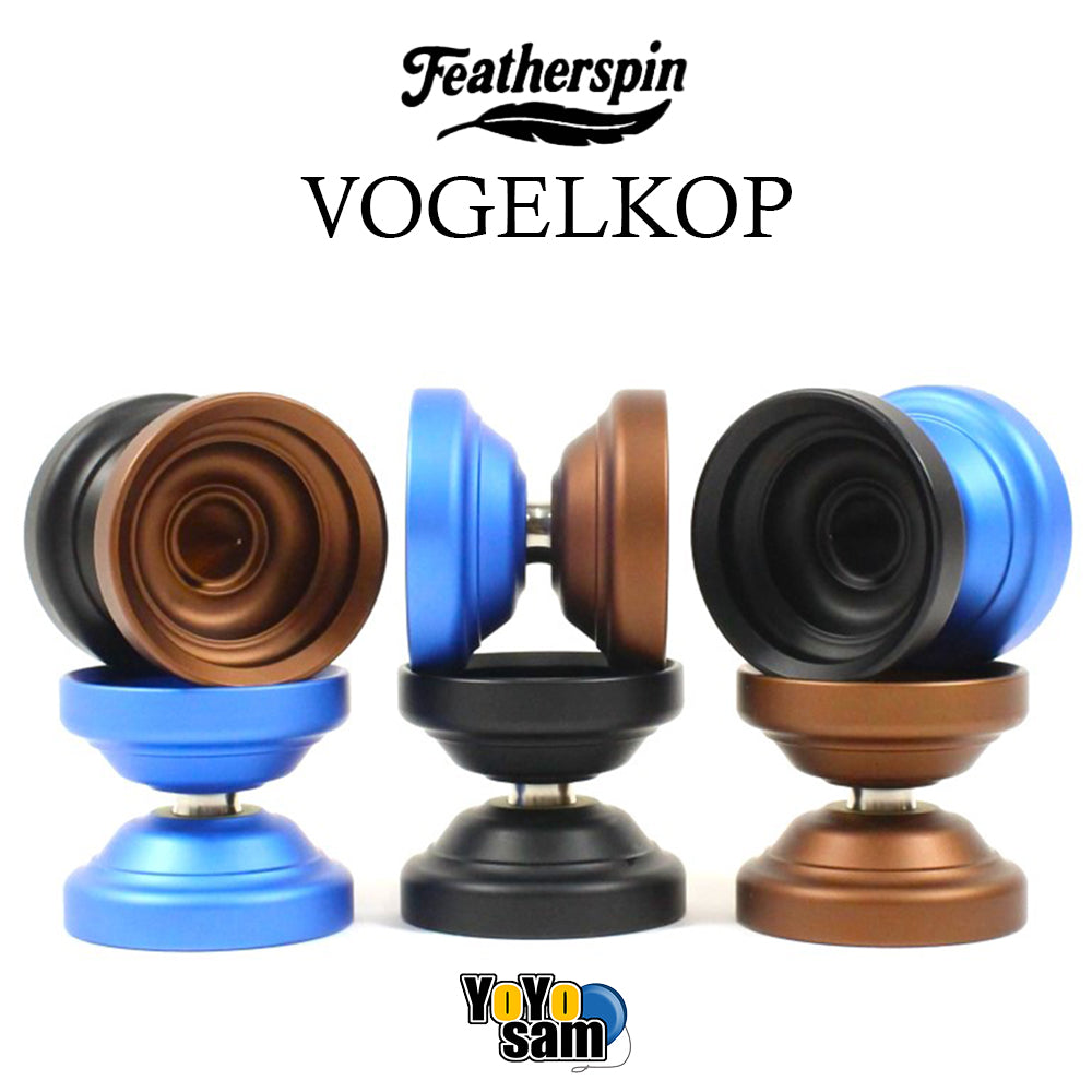 Featherspin Throws The Vogelkop Yo-Yo - 7075 Aluminum-Metal YoYo