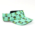 Pickle Monsters Adjustable Pickleball Visor - Adjustable One Size Fits All Sun Visor - Featuring the Dreaded Pickle Monster