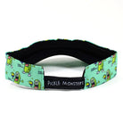 Pickle Monsters Adjustable Pickleball Visor - Adjustable One Size Fits All Sun Visor - Featuring the Dreaded Pickle Monster