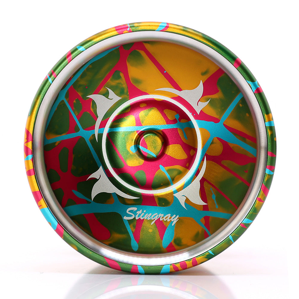yoyofriends Stingray Yo-Yo - Bi-Metal - 7068 Aluminum with Stainless Steel Rings YoYo — view 3