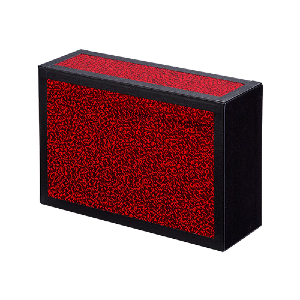 Henrys Juggling Wooden Cigar Box - Glitter Colors with Black Tape — view 4