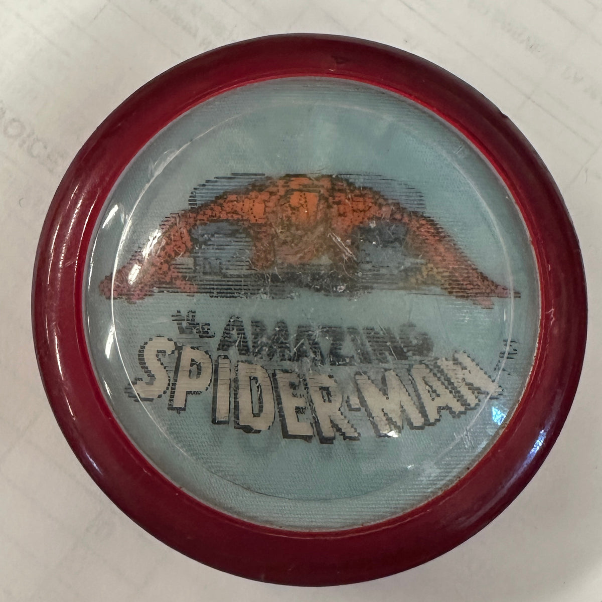 Vintage Duncan The Amazing Spiderman Yo-Yo - Marvel 1978 — view 2