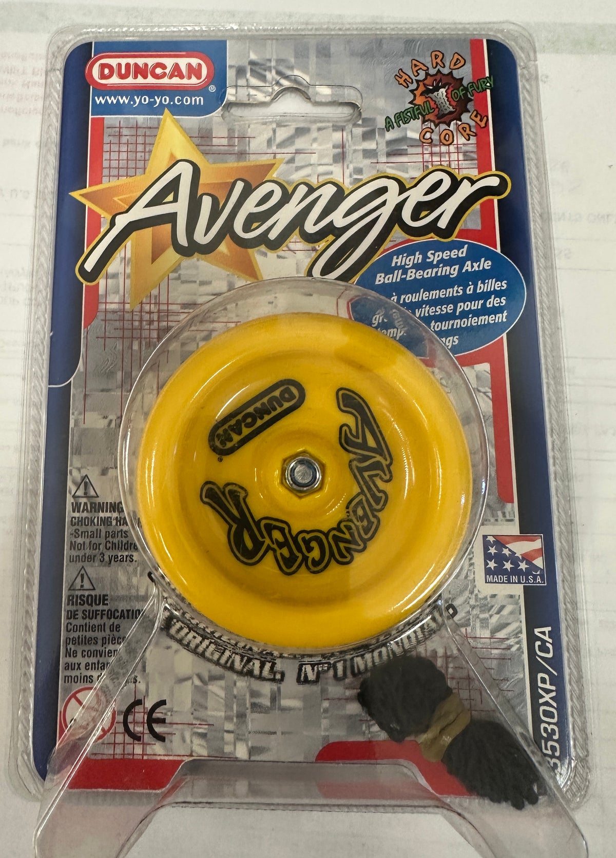Vintage Duncan Avenger Yo-Yo New in Package Yellow