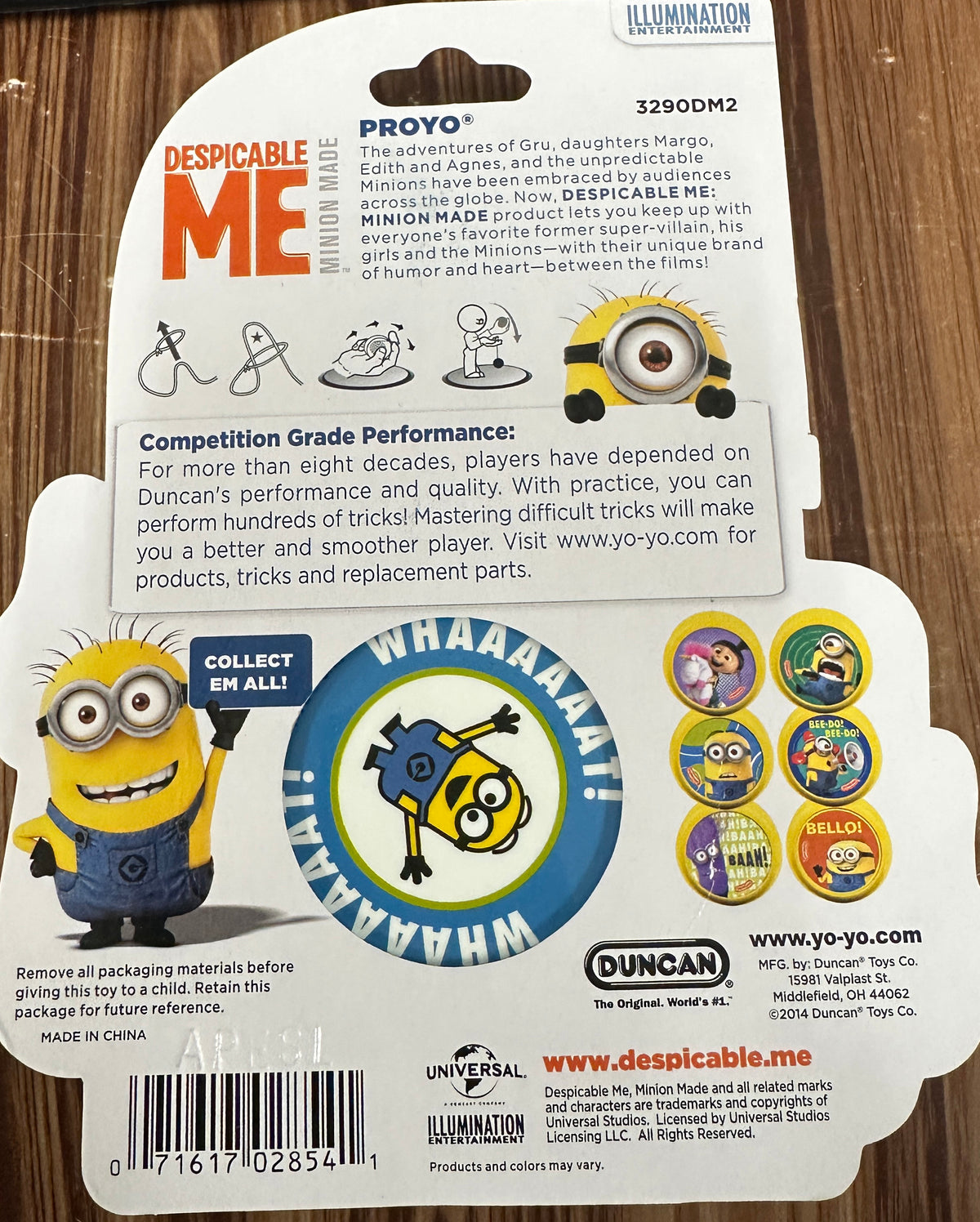 COLLECTABLE Duncan Original Despicable ME Yo-Yo — view 7