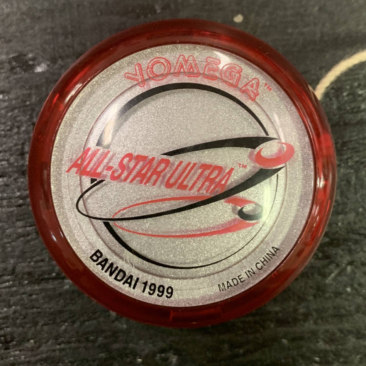 Vintage Yomega All-Star Ultra Yo-Yo 1999 Red Bandai 1999