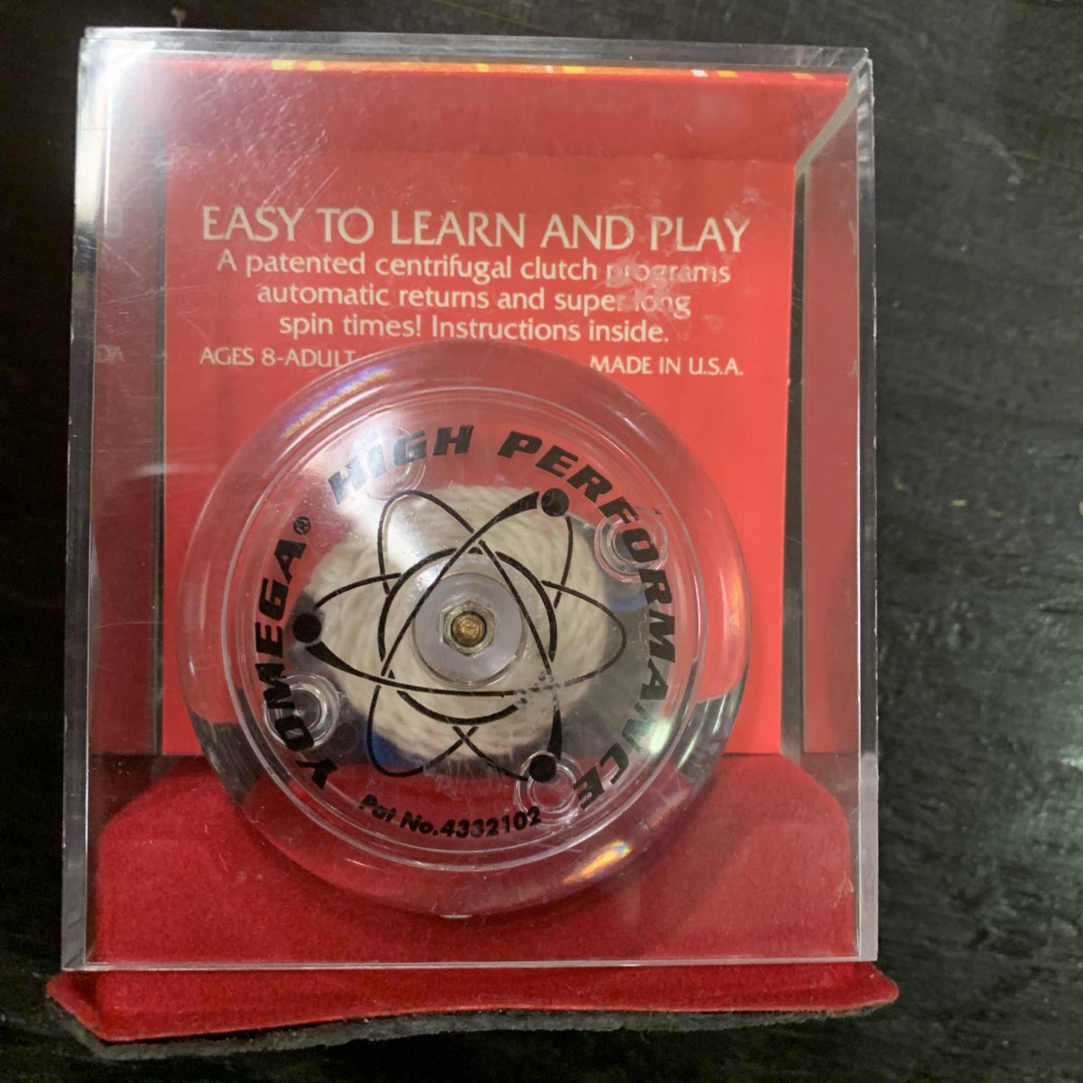 Vintage Yomega - The Original Brain New in Box - Clear — view 2