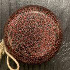 Vintage Fli-Back Wooden Championship Yo-Yo -Red Glitter 70s — view 2