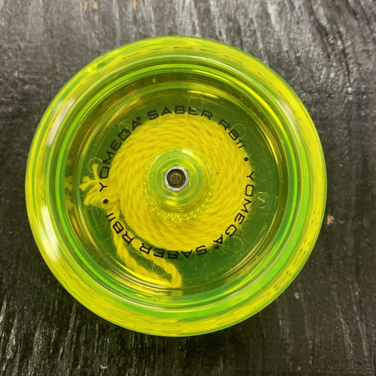 Yomega Saber Special Edition -The Yo-Yo Guy -Yellow Excellent Cond. — view 2