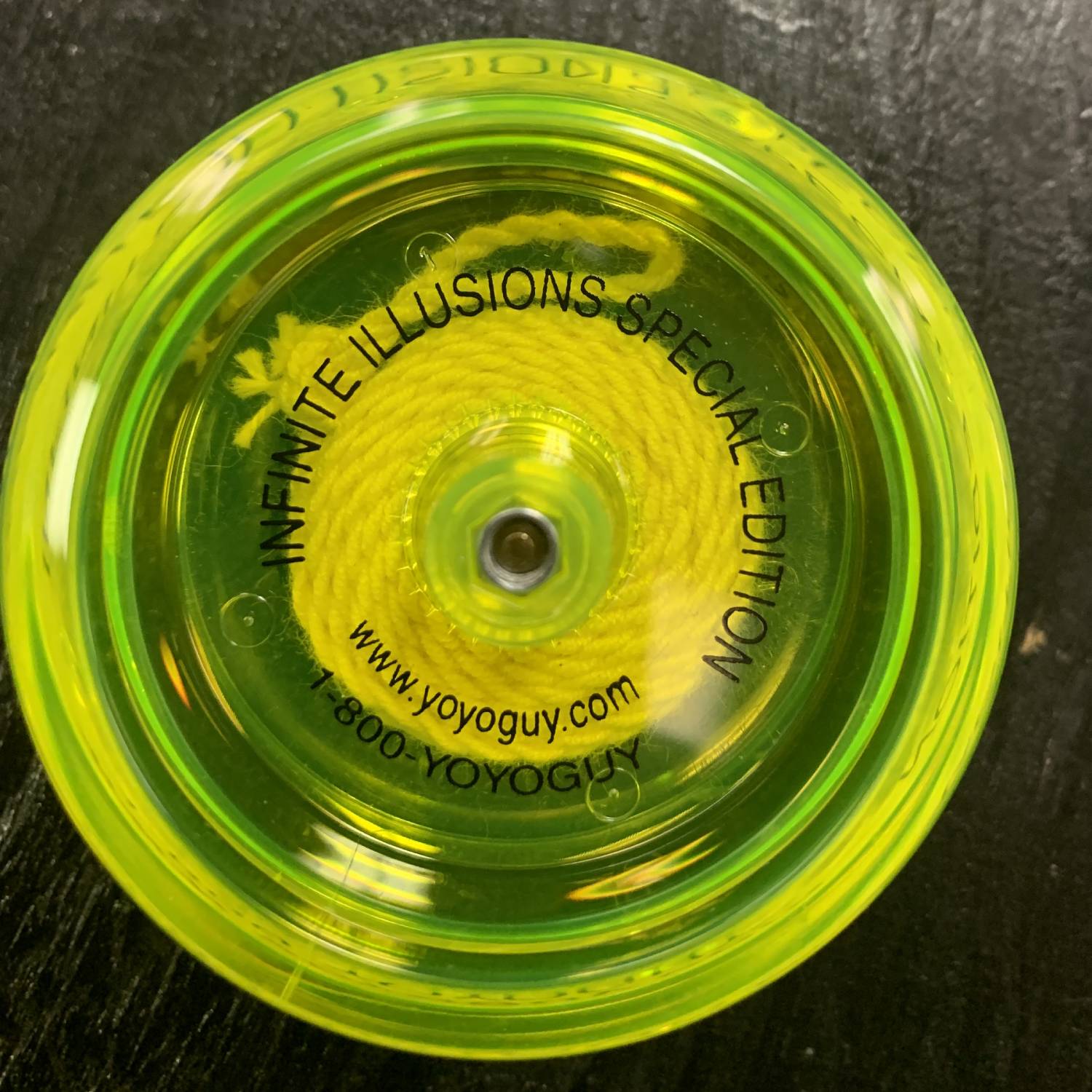 Yomega Saber Special Edition -The Yo-Yo Guy -Yellow Excellent Cond.