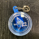 Tiny little vintage Yomega Key chain - 1.25" Excellent Cond. Blue Stealth