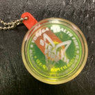 Tiny little vintage Yomega Yo-Yo Key chain - 1.25" Excellent Cond. Yellow Stealth