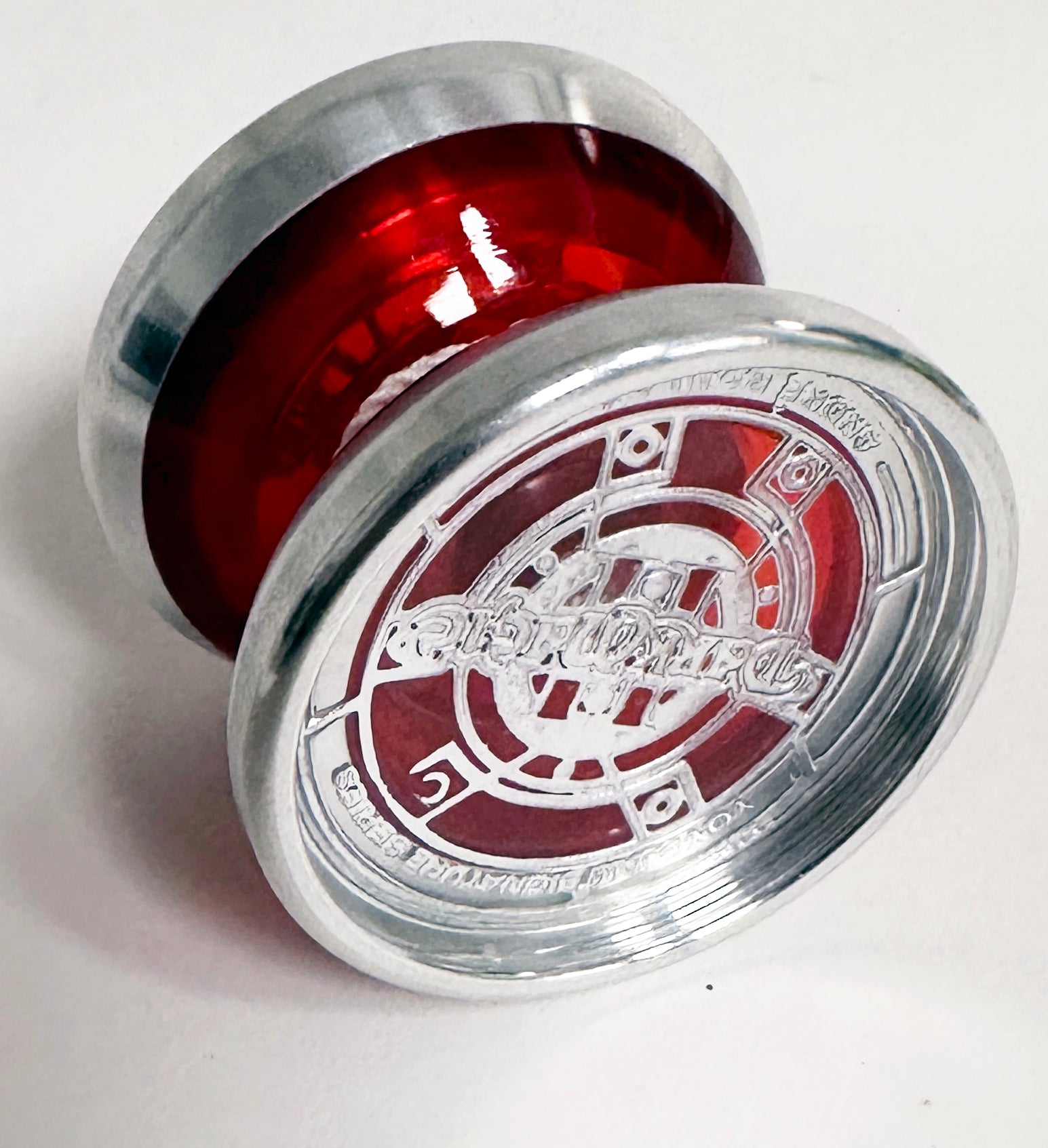 Vintage Andre Boulay Signature YoYoJam Dark Magic Yo-Yo- Red, New