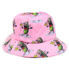 Pickle Monsters Bucket Hat - Fun Pickleball Hat Featuring the Dreaded Pickle Monster Crew — view 5