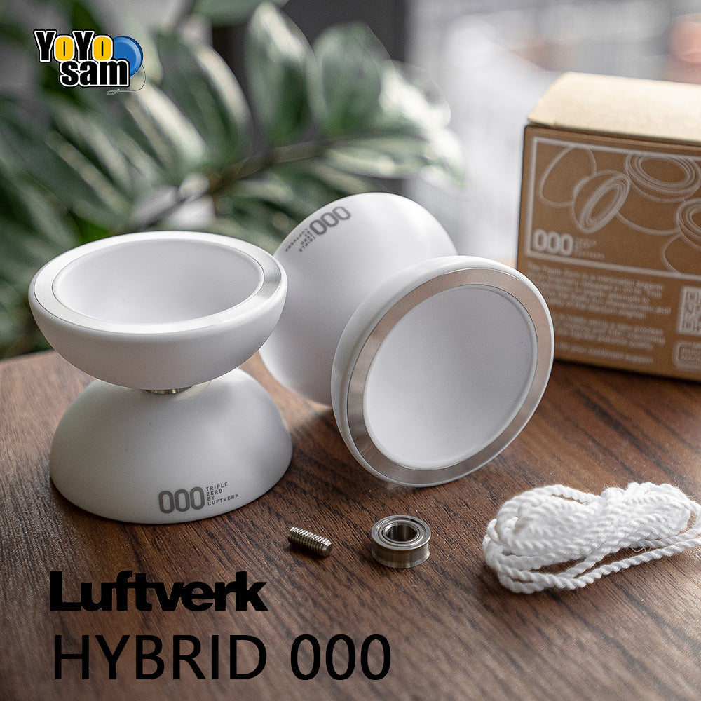 Luftverk Hybrid 000 "Triple Zero'' Yo-Yo - PC YoYo with Stainless Steel Rings — view 2