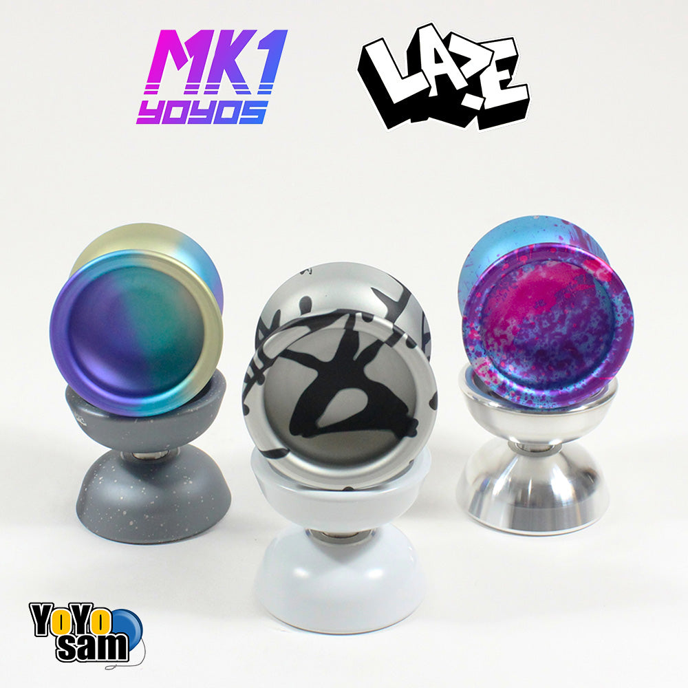MK1 LAZE Yo-Yo - Mono-Metal 7075 Aluminum- Jack Hudspath Signature YoYo