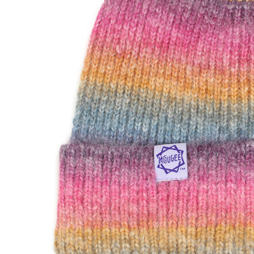Mougee Cozy Winter Knit Caps - In Cheerful Color Combinations — view 11